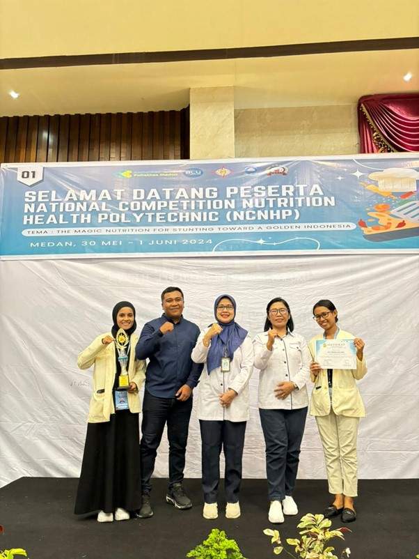 Mahasiswa Poltekkes Maluku Raih Juara kategori Favorit Lomba Inovasi Pangan