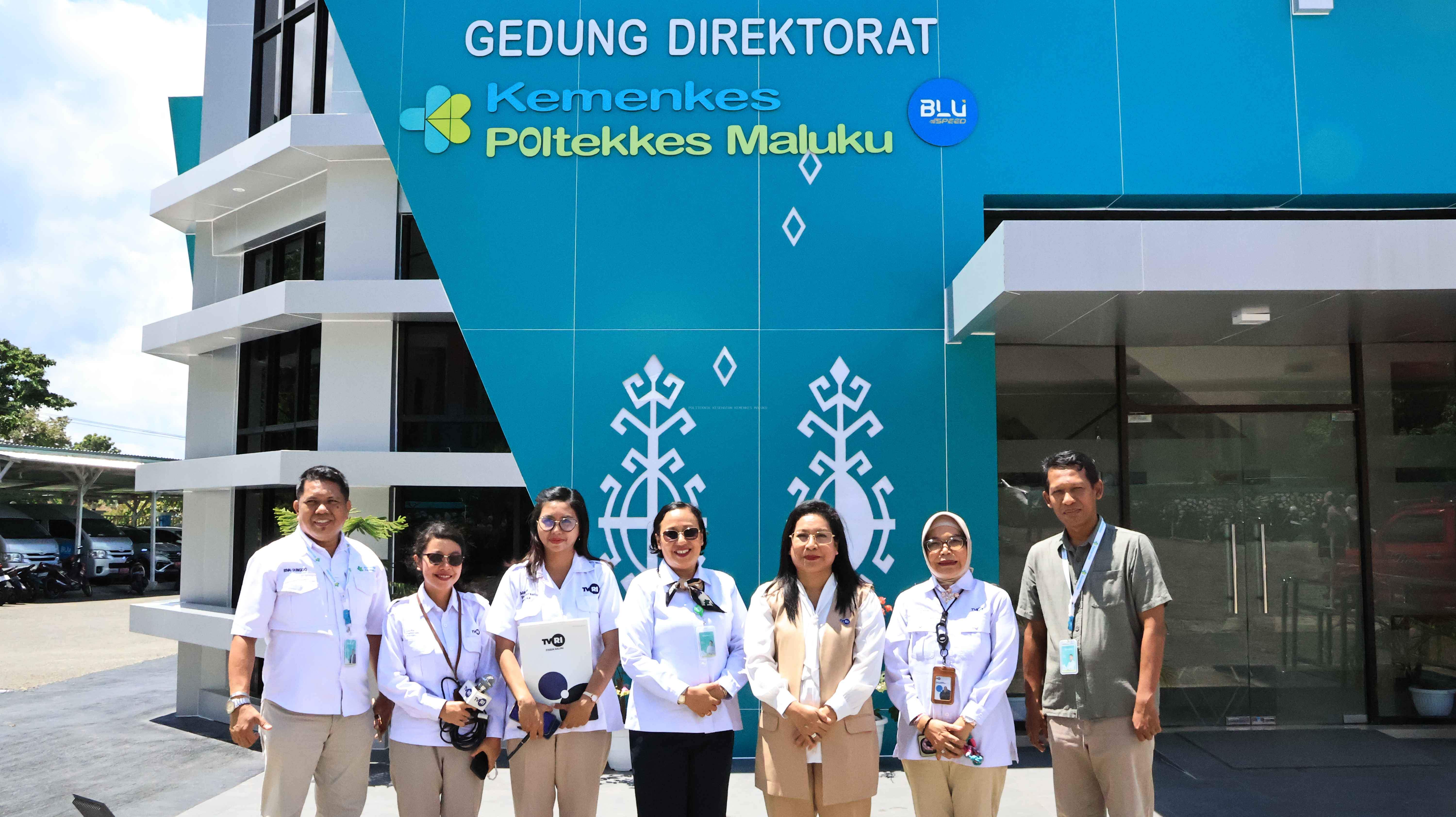 Poltekkes Kemenkes Maluku Perkuat Kemitraan dengan TVRI Maluku dalam Penyebarluasan Informasi Kesehatan